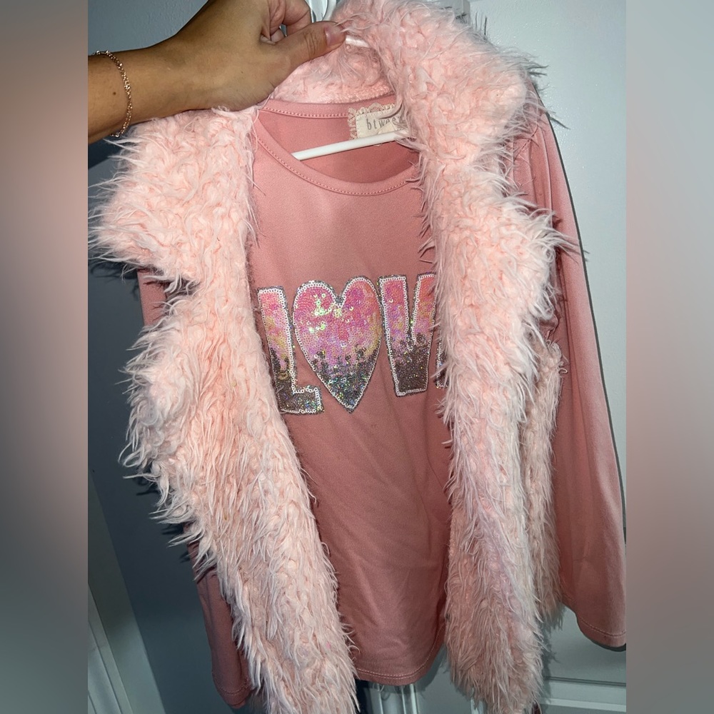 Girls shirt & vest
